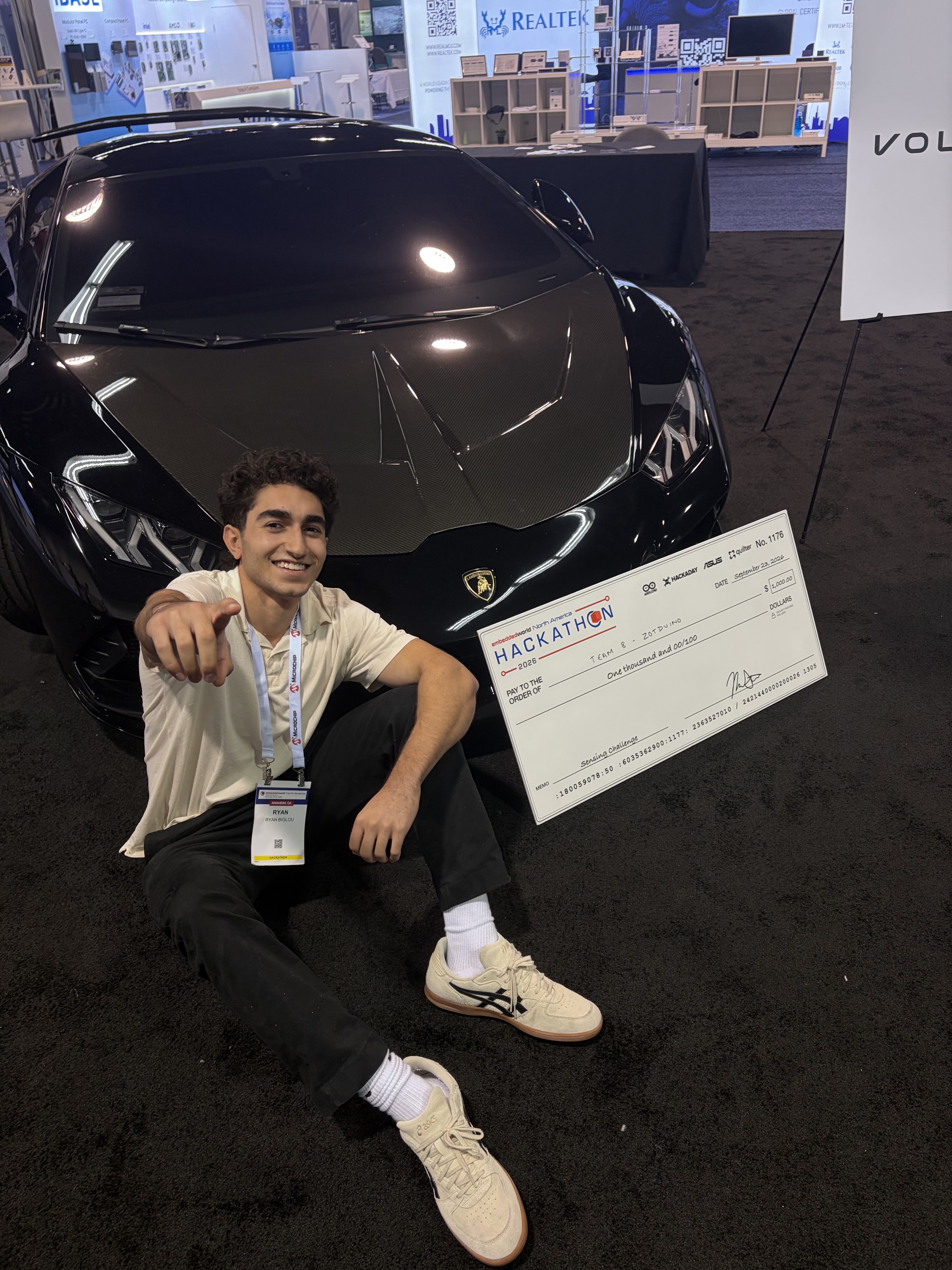 Hackathon win